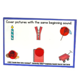 Beginning Sounds Search Task Cards