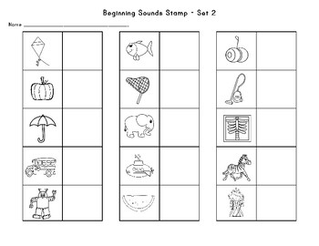Beginning Sounds Sort- Recipe for Reading order by Kooky Kindergarten