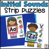 Beginning Sounds Strip Puzzle- Letter Sound Recognition- S