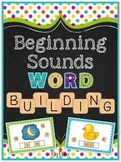 Beginning Sounds Word Building Pack {Consonants & Short Vowels}