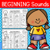 Beginning Sounds Worksheets (Alphabet Letter Sounds)