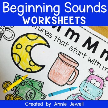 Preview of Beginning Sounds Worksheets