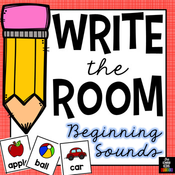 Preview of Beginning Sounds (Write The Room)