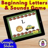 Beginning Sounds and Letter Recognition Digital Game |  Go