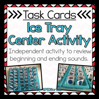 Preview of Beginning Sounds and Word Family Task Box Activities