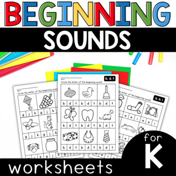 beginning sounds for kindergarten