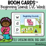 Beginning Sounds in CVC Words Boom Cards™