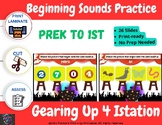 Beginning Sounds in Words Prek-1st Istation Practice
