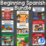 Beginning Spanish Elementary Unit Bundle