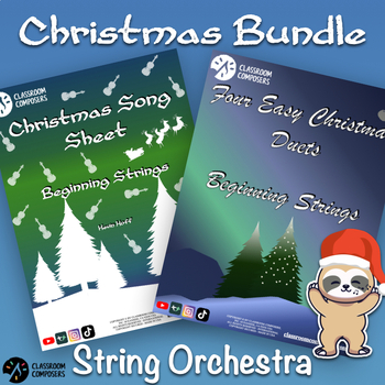Preview of Beginning Strings Christmas Bundle | String Orchestra