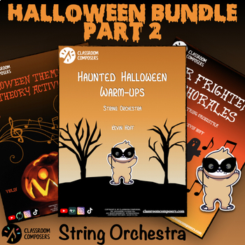 Preview of Beginning Strings Halloween Bundle | Part 2