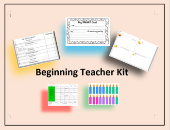 Preview of Beginning Teacher Kit (Editable)