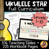 Beginning Ukulele Lesson Slides + Workbooks - Levels 1-3 -