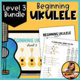 Beginning Ukulele Lesson Slides and Workbook - Level 3 - U