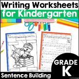 Kindergarten Writing Worksheets Writing Sentences and Sent