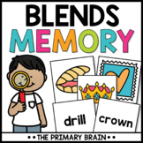 Beginning and Ending Consonant Blends Memory Game