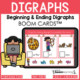 Beginning and Ending Digraphs Boom Cards - Kindergarten, F