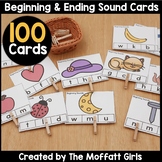 Beginning and Ending Sound Clip Cards
