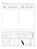 Beginning And Ending Sounds Worksheets Teaching Resources | Teachers