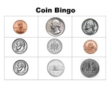 Beginning money games - Coin Bingo