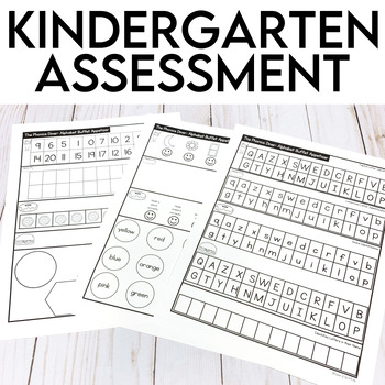 Preview of Beginning of Kindergarten Assessment