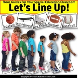 Beginning of School Year LINE UP FLOOR GUIDES - SPORTS The