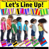 Beginning of School Year LINE UP FLOOR GUIDES Patterns for