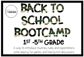 Preview of Back-to-School Boot Camp