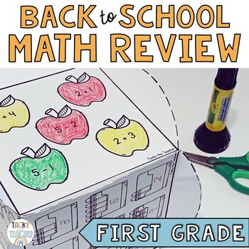 Preview of FREE Beginning of Year First Grade Math Kindergarten Review
