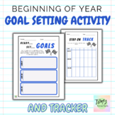 Beginning of Year Goal Setting Activity and Tracker - Read