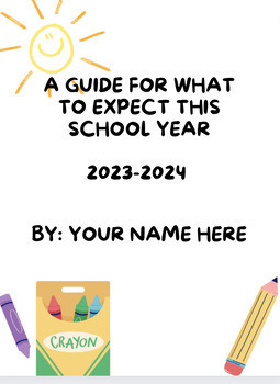 Preview of Beginning of Year Parent Guide for the School Year