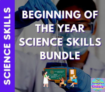 Preview of Middle School Beginning of Year Science Skills Unit Bundle! First Weeks