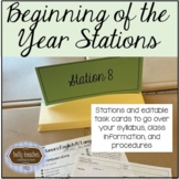 Beginning of Year Stations