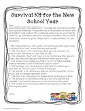 Beginning of Year Survival Kit