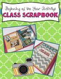 Beginning of the Year Activity: Class Scrapbook {2nd - 8th}