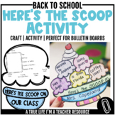 Beginning of the Year Activity - Here's the Scoop On