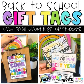 Back to School Student Gifts {FREEBIES} |We're Going to Have a Ball in 1st  Grade, We're Going… | Student gifts, Back to school gifts for kids, Student  teacher gifts