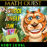 Beginning of the Year: Back to School Math Activity Quest 