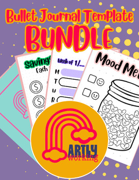Preview of Beginning of the Year Bullet Journal BUNDLE *** 3 MONTHS