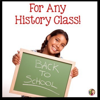 Preview of Back to School Bundle for History