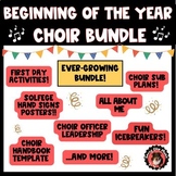 Beginning of the Year CHOIR Bundle- Back to School! Choir 