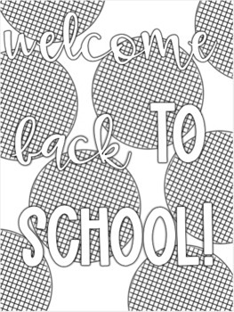 beginning of the year coloring pages