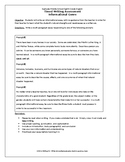 Beginning of the Year Diagnostic Informative Essay