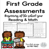 Beginning of the Year First Grade Assessments