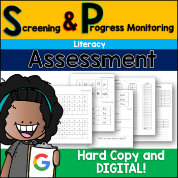 Preview of The Complete Literacy Screening and Progress Monitoring Assessment