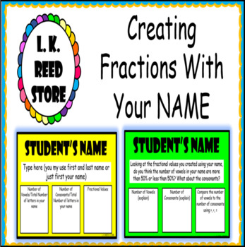 Preview of Beginning of the Year Fraction Activities Distance Learning/Traditional Setting