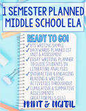 Full Semester-Middle School ELA Bundle- No PREP
