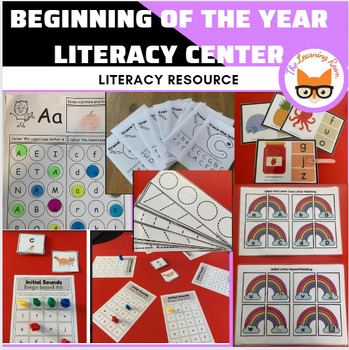 Preview of Alphabet Letter and Sound Literacy Center Activities