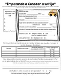Beginning of the Year Worksheet - Getting to Know Your Chi