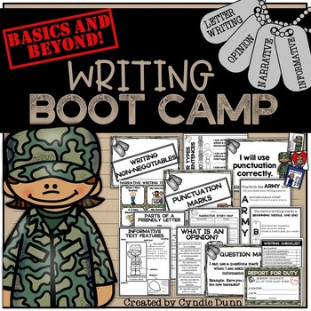 Preview of Writing Boot Camp